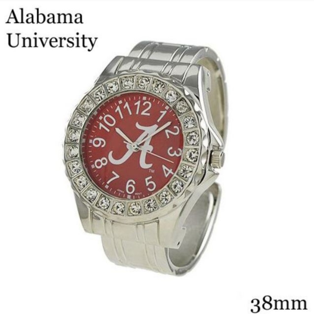 Alabama ladies collegiate watch bangle cuff